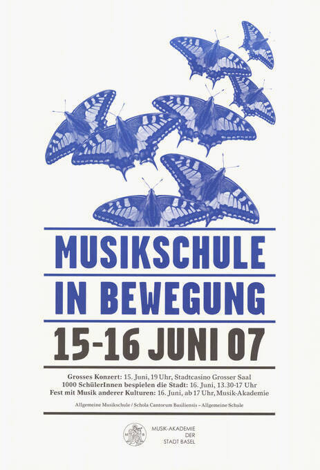 Musikschule in Bewegung, Musik-Akademie der Stadt Basel