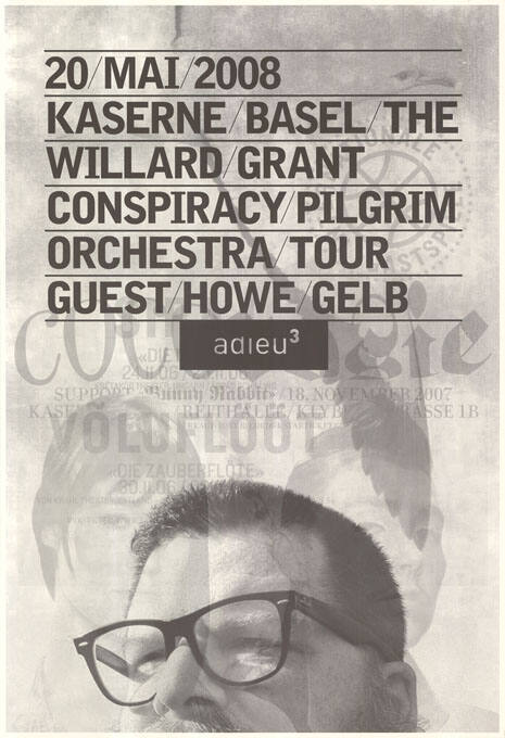 The Willard Grant Conspiracy, Pilgrim Orchestra, Howe Gelb, Kaserne Basel