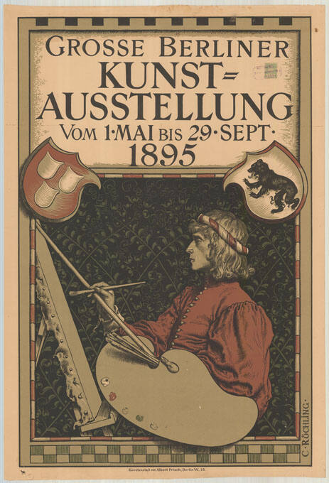 Albert Frisch, Graphische Kunstanstalt, Druckerei und Verlag, Berlin