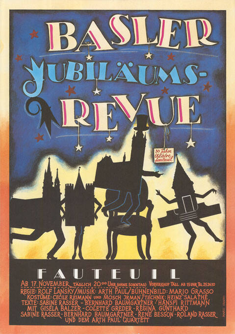 Basler Jubiläums-Revue, Fauteuil