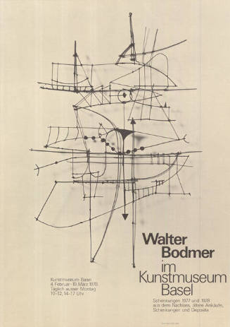 Walter Bodmer, Kunstmuseum Basel