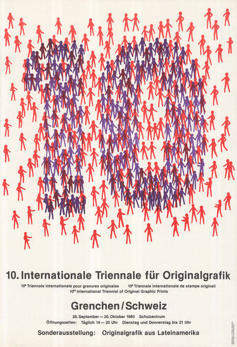 10. Internationale Triennale für Originalgrafik, Grenchen / Schweiz