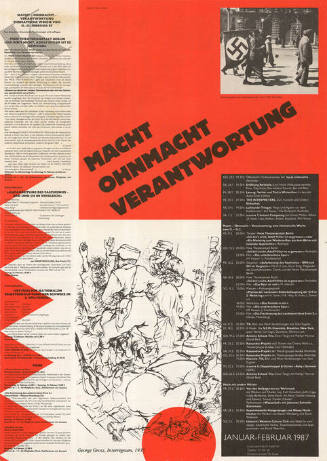 Macht, Ohnmacht, Verantwortung, Kulturwerkstatt Kaserne, Januar/Februar