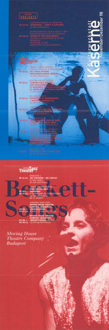 Beckett-Songs, Kulturwerkstatt Kaserne, November/Dezember