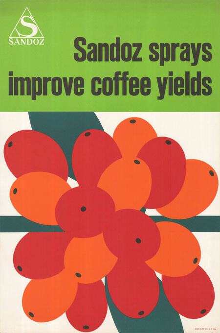 Sandoz sprays improve coffee yields, Sandoz