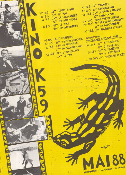 Kino K59, Mai 88