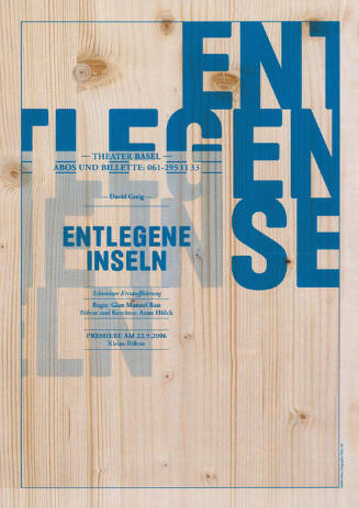 Entlegene Inseln, David Greig, Theater Basel