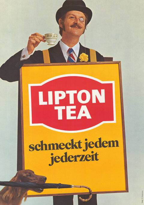 Lipton Tea, schmeckt jedem jederzeit