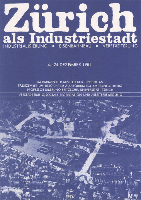 Zürich als Industriestadt