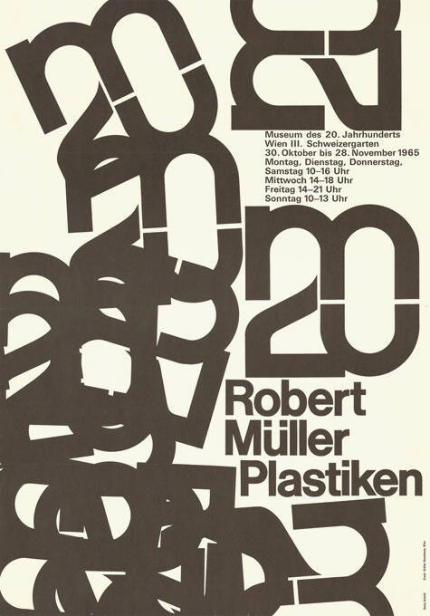 Robert Müller Plastiken, Museum des 20. Jahrhunderts, Wien