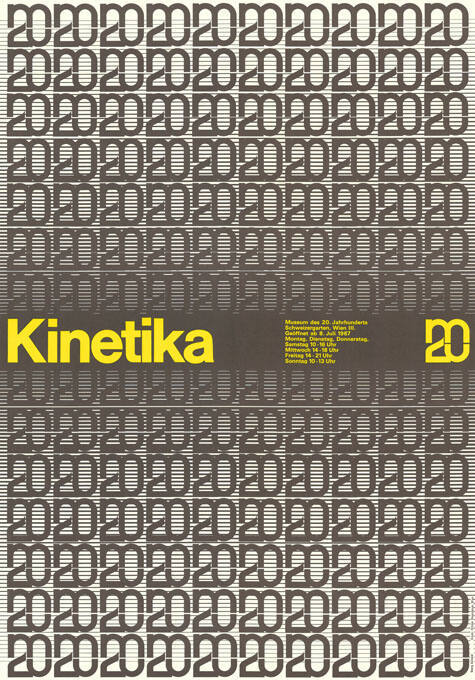 Kinetika, Museum des 20. Jahrhunderts, Wien