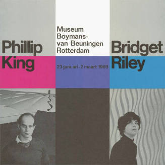 Phillip King, Bridget Riley, Museum Boymans-van Beuningen, Rotterdam