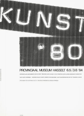 Kunst '80, Provinciaal Museum Hasselt