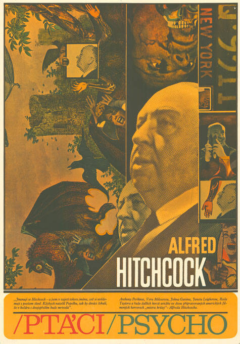 Alfred Hitchcock, Ptáci / Psycho