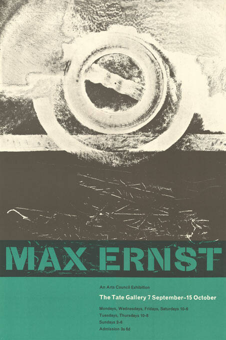 Max Ernst, The Tate Gallery, London