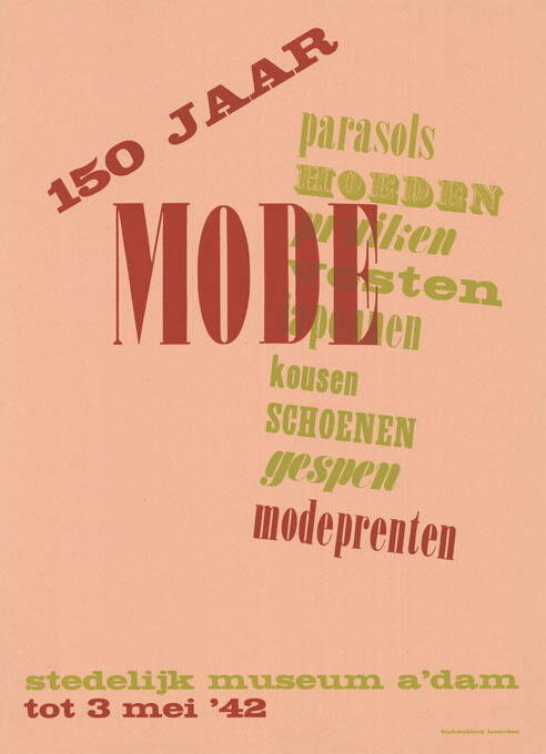 150 Jaar Mode, Stedelijk Museum Amsterdam