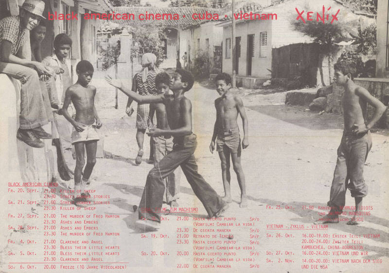 Black american cinema, Cuba, Vietnam, Xenix