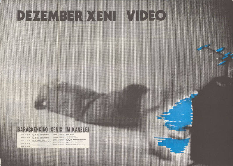 Dezember Xeni Video, Barackenkino Xenix im Kanzlei