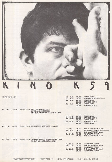 Kino K59, Februar 88