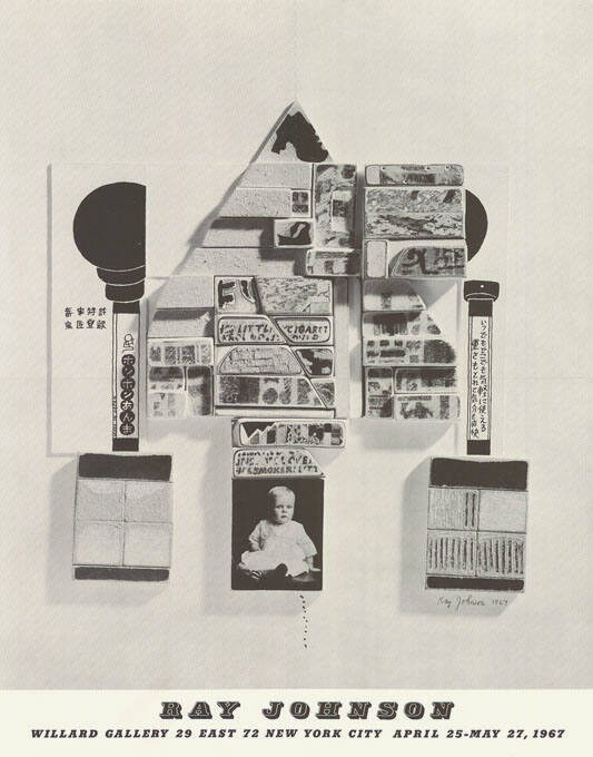 Ray Johnson, Willard Gallery, New York City