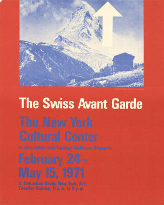 The Swiss Avant Garde, The New York Cultural Center