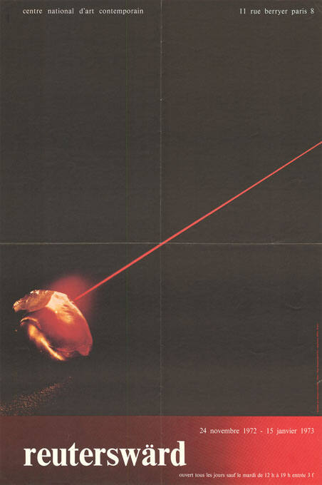 Reuterswärd, Centre National d’Art Contemporain, Paris