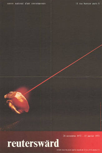 Reuterswärd, Centre National d’Art Contemporain, Paris
