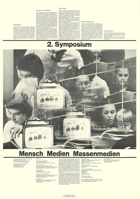 2. Symposium, Mensch, Medien, Massenmedien