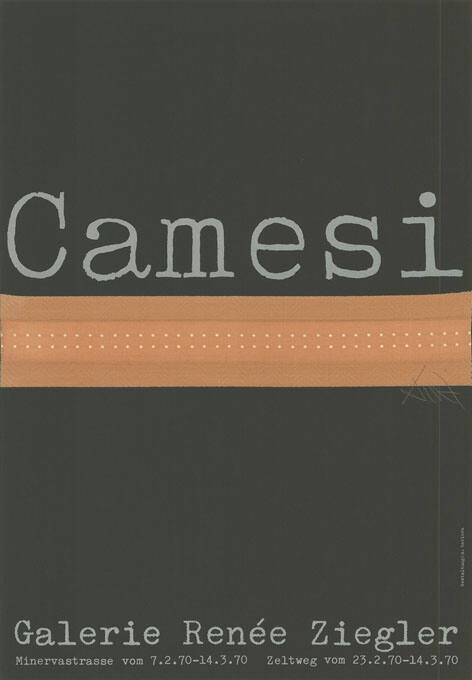 Camesi, Galerie Renée Ziegler