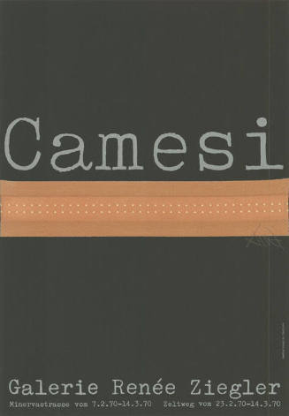 Camesi, Galerie Renée Ziegler