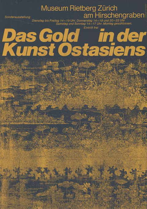 Das Gold in der Kunst Ostasiens, Museum Rietberg Zürich