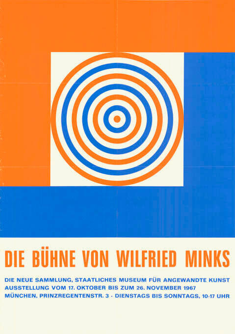 Die Bühne von Wilfried Minks, Die Neue Sammlung, München