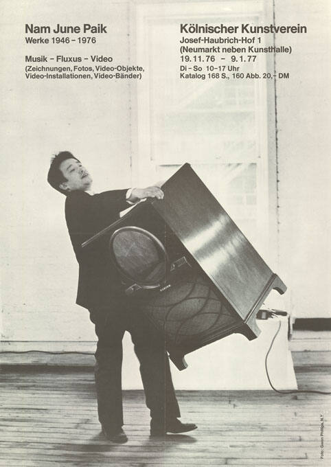 Nam June Paik, Kölnischer Kunstverein