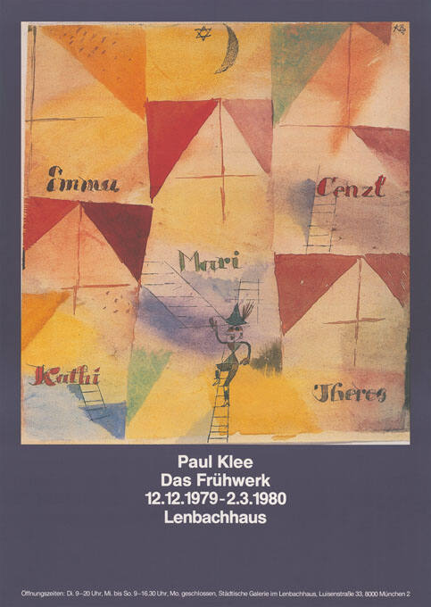 Paul Klee, Das Frühwerk, Lenbachhaus, München