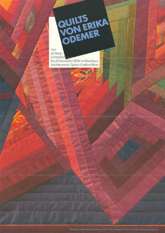 Quilts von Erika Odemer, Münchner Stadtmuseum