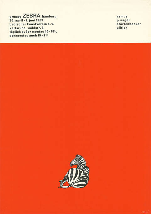 Zebra, Hamburg