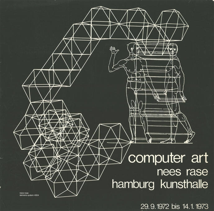 Computer Art, Nees, Rase, Hamburg Kunstalle