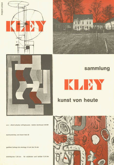 Sammlung Kley, Kunst von heute, Dortmund