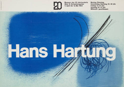 Hans Hartung, Museum des 20. Jahrhunderts, Wien