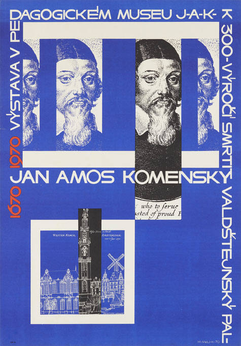 1670, 1970, Jan Amos Komenský, Pedagogické Muzeum J. A. Komenského, Praha