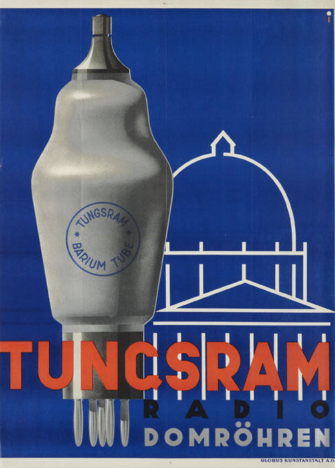 Tungsram, Radio, Domröhren