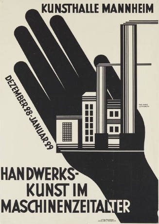 Handwerkskunst im Maschinenzeitalter, Kunsthalle Mannheim