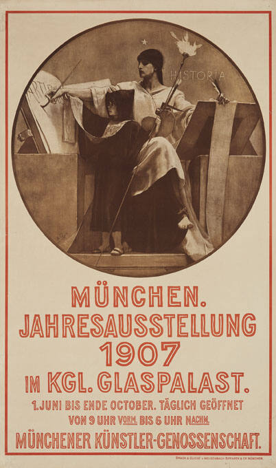 München. Jahresausstellung 1907 im Kgl. Glaspalast