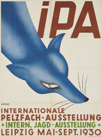 iPA, Internationale Pelzfach-Ausstellung, Intern. Jagd-Ausstellung, Leipzig