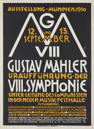 Gustav Mahler, VIII. Symphonie, Neue Musik-Festhalle, München