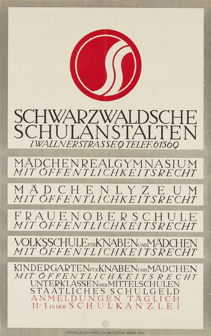 Schwarzwaldsche Schulanstalten