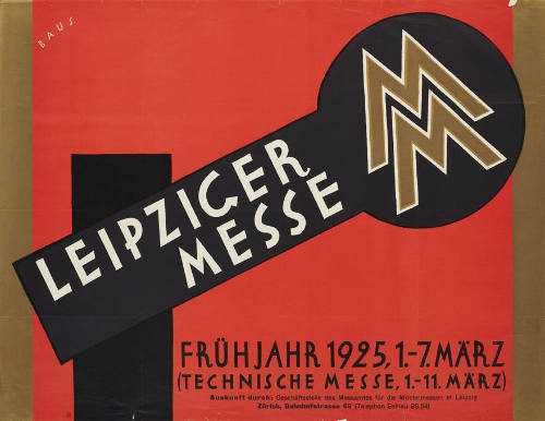 Leipziger Messe, Frühjahr 1925