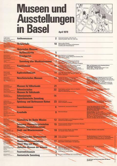 Museen und Ausstellungen in Basel, April