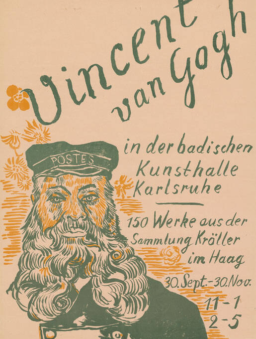 Vincent van Gogh, 150 Werke aus der Sammlung Kröller im Haag, Badische Kunsthalle Karlsruhe