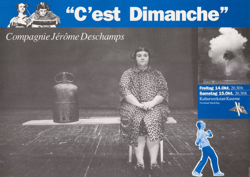 “C’est Dimanche”, Compagnie Jérôme Deschamps, Kulturwerkstatt Kaserne